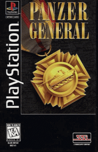 Panzer General II PAL Playstation PAL box art